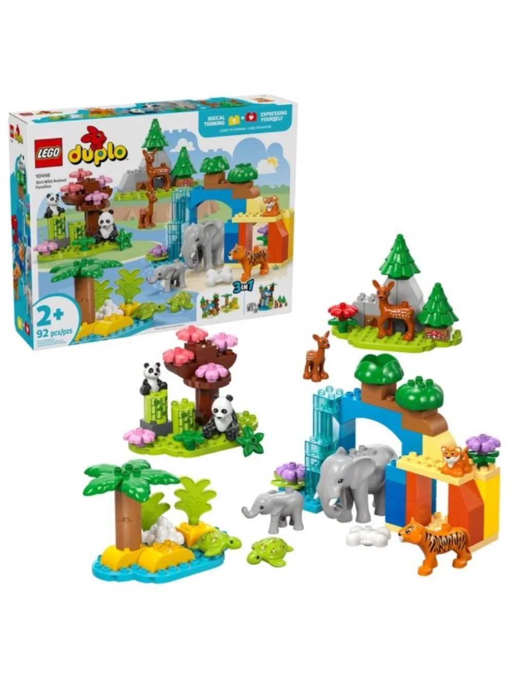 Lego Duplo 3 in 1 animal families set
